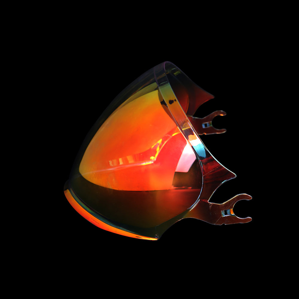 Helmet sales rainbow visor