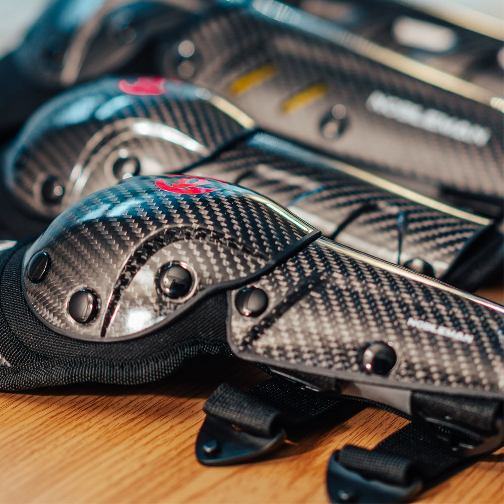 TQ-1 protective gear (Shell: Impact resistant combination of carbon fiber and polyvinyl chloride)
