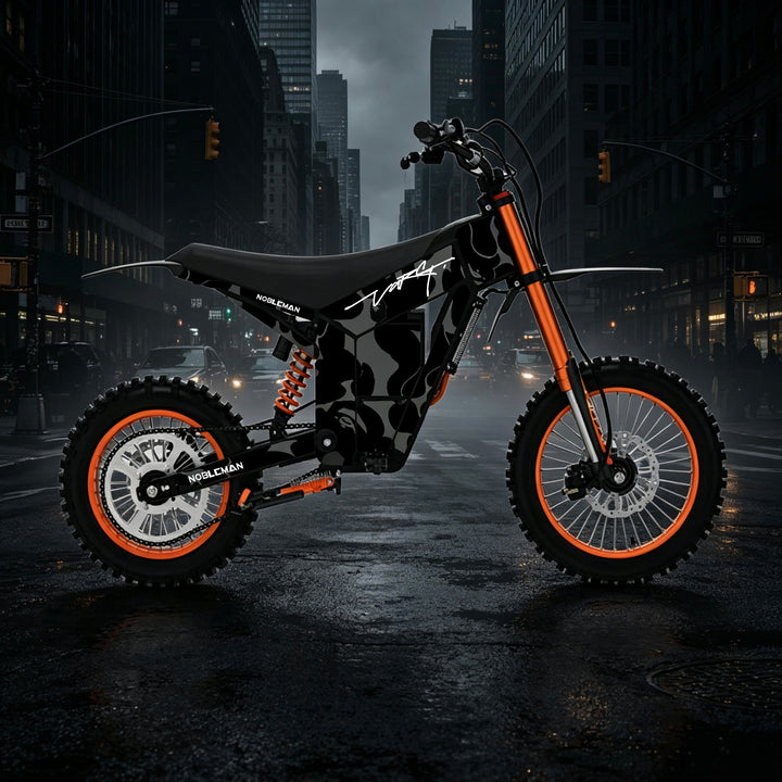 Shadow Camo Tuttio soleil 01 Electric Dirt Bike Body Wrap Decal