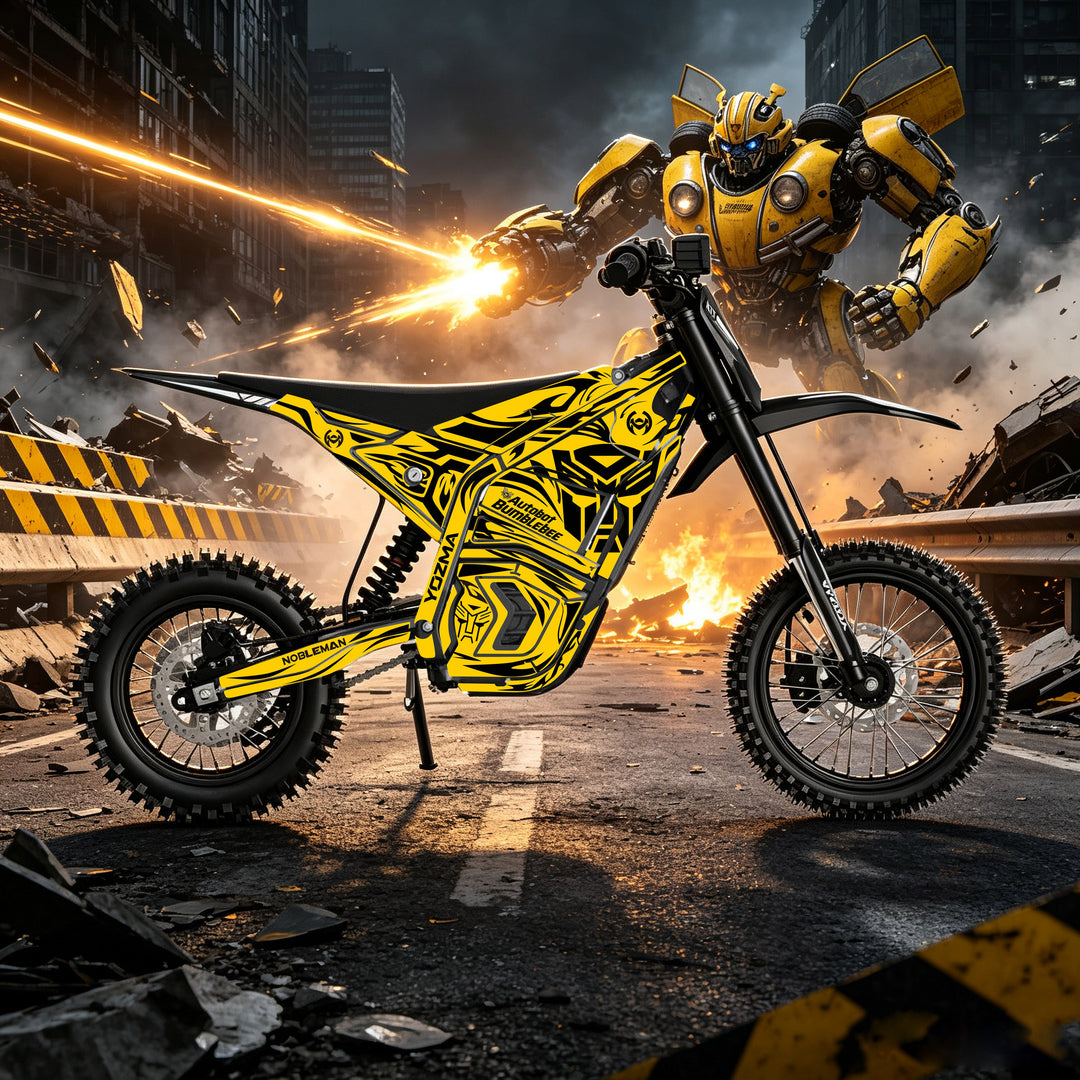 Furious Wasp Fission YOZMA IN10 And In10 PRO Electric Dirt Bike Body Wrap Decal