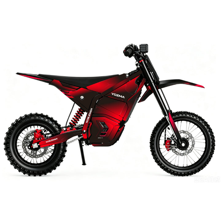 Red Shadow Dawn YOZMA IN10 Electric Dirt Bike Body Wrap Decal