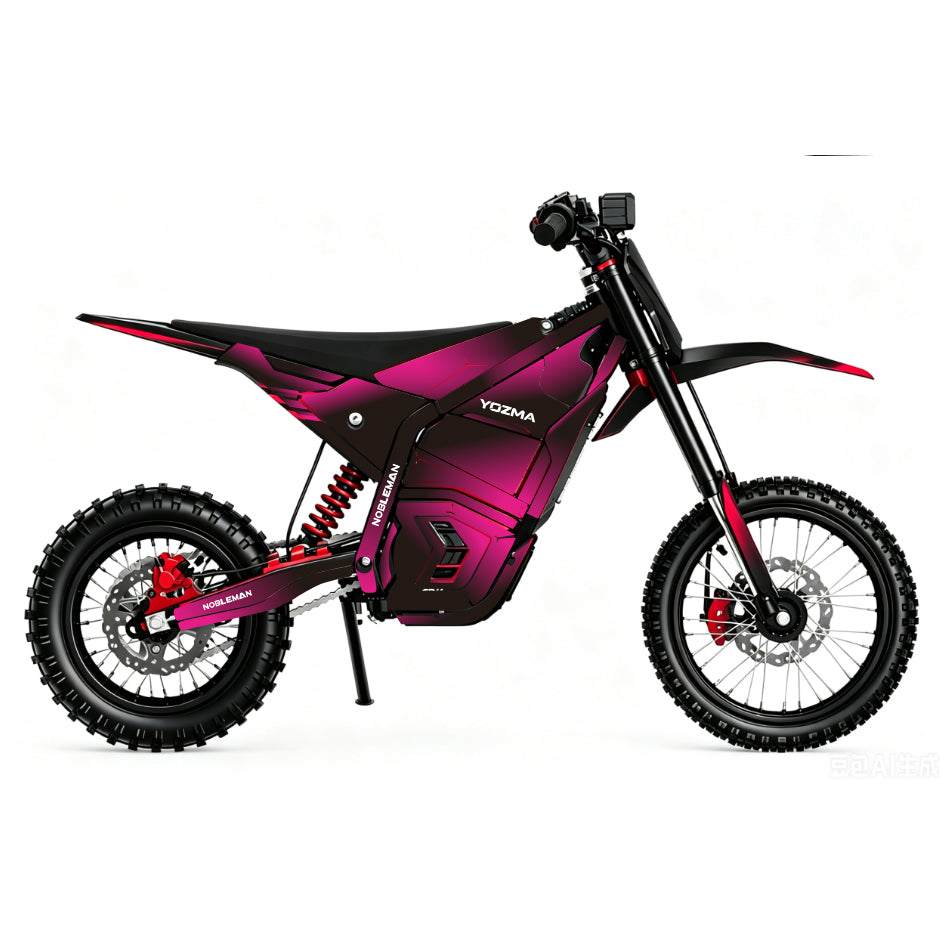 Red Shadow Dawn YOZMA IN10 Electric Dirt Bike Body Wrap Decal