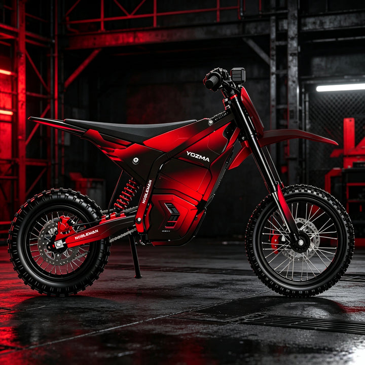 Red Shadow Dawn YOZMA IN10 Electric Dirt Bike Body Wrap Decal