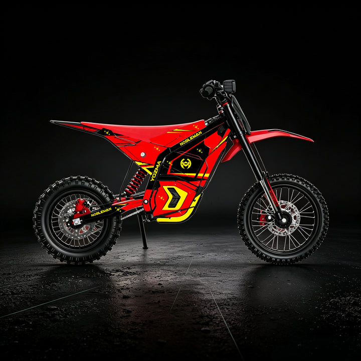 Red Fury Trail YOZMA IN10 And In10 PRO Electric Dirt Bike Body Wrap Decal