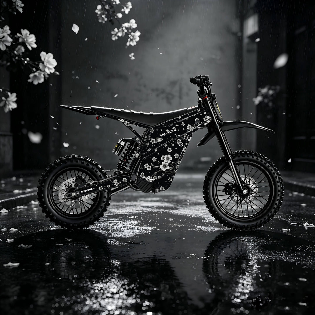 Cherry Blossom Heybike villain eletric Dirt Bike Body Wrap Decal