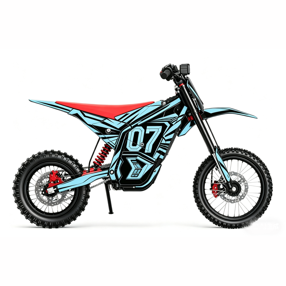 Ice Edge 07 YOZMA IN10 Electric Dirt Bike Body Wrap Decal