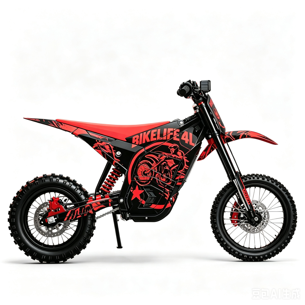 BIKELIFE 4L Street Soul YOZMA IN10 Electric Dirt Bike Body Wrap Decal
