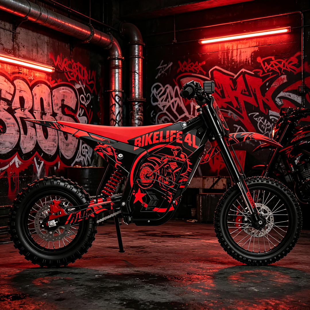 BIKELIFE 4L Street Soul YOZMA IN10 Electric Dirt Bike Body Wrap Decal