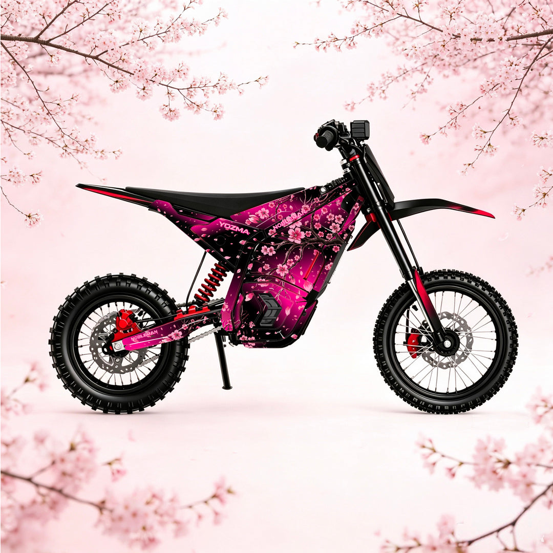 Cherry Blossom YOZMA IN10 And In10 PRO Electric Dirt Bike Body Wrap Decal