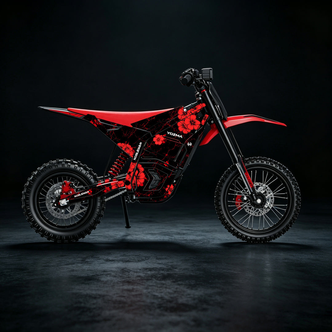 Inferno Crack Sakura YOZMA IN10 And In10 PRO Electric Dirt Bike Body Wrap Decal