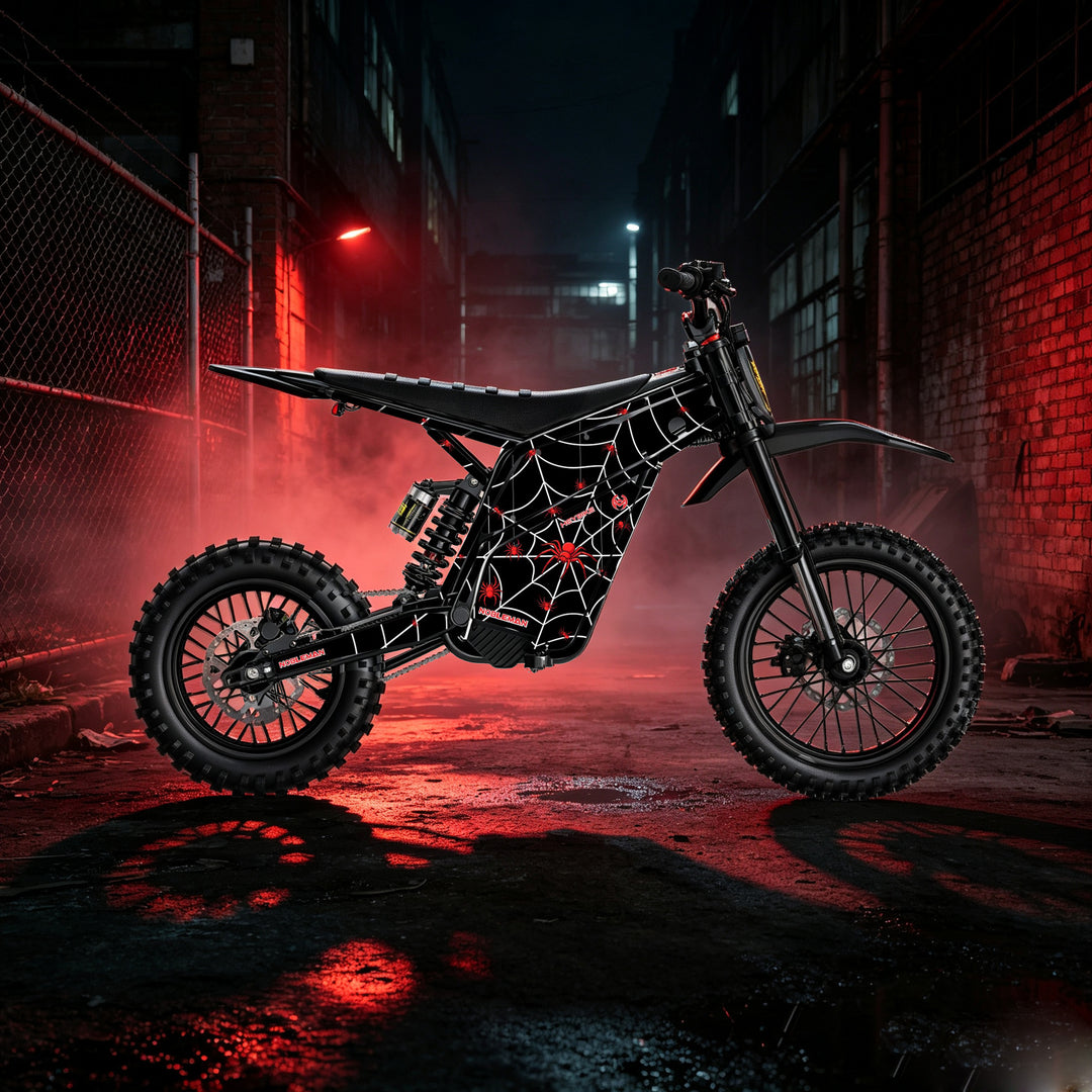 Spider Trail Heybike villain eletric Dirt Bike Body Wrap Decal 