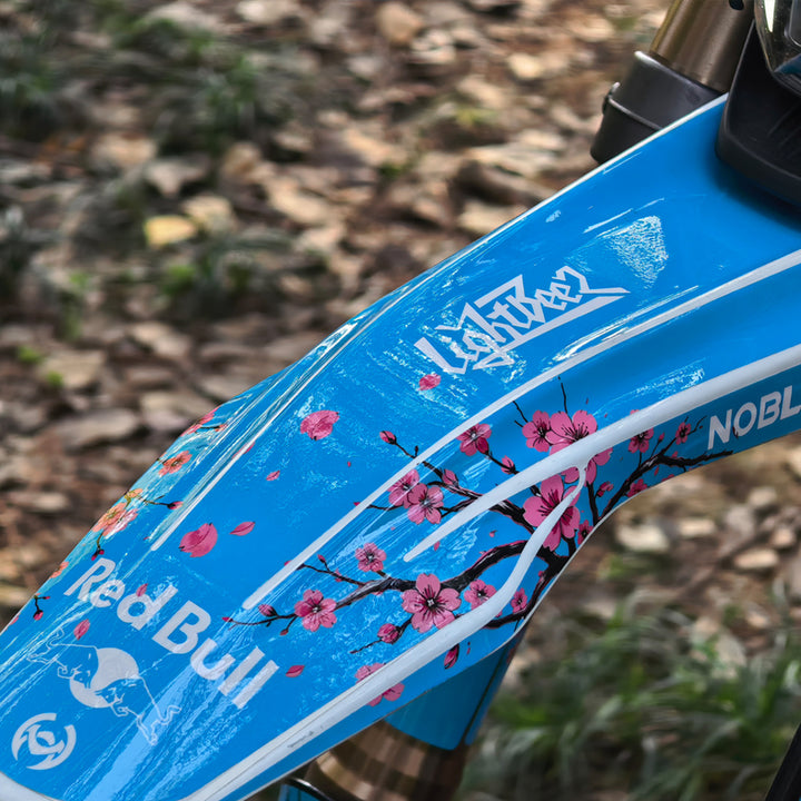 Sakura Bull Cyan Surron Lightbee2 eletric Dirt Bike Body Wrap Decal