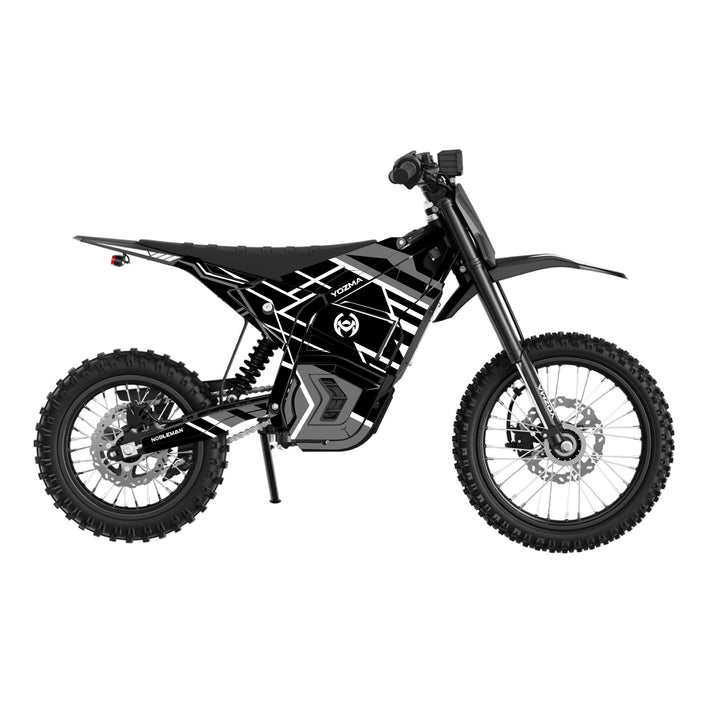 Red Blade Crack YOZMA IN10 Electric Dirt Bike Body Wrap Decal