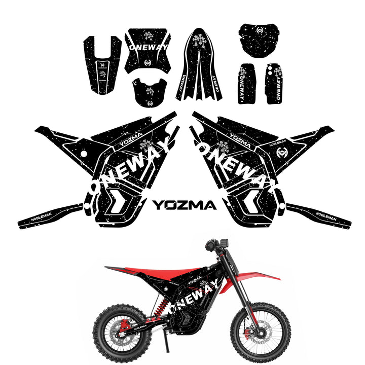 ONEWAY YOZMA IN10 Electric Dirt Bike Body Wrap Decal
