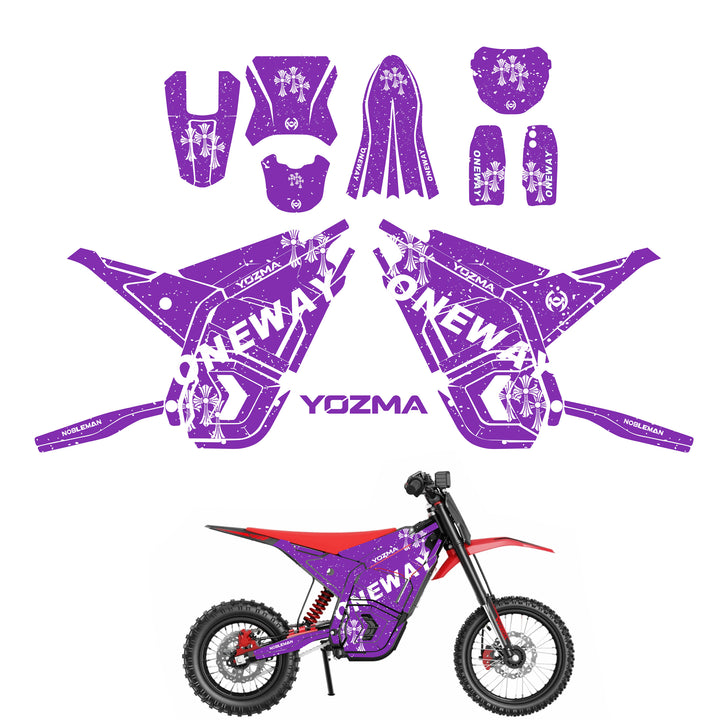 ONEWAY YOZMA IN10 Electric Dirt Bike Body Wrap Decal