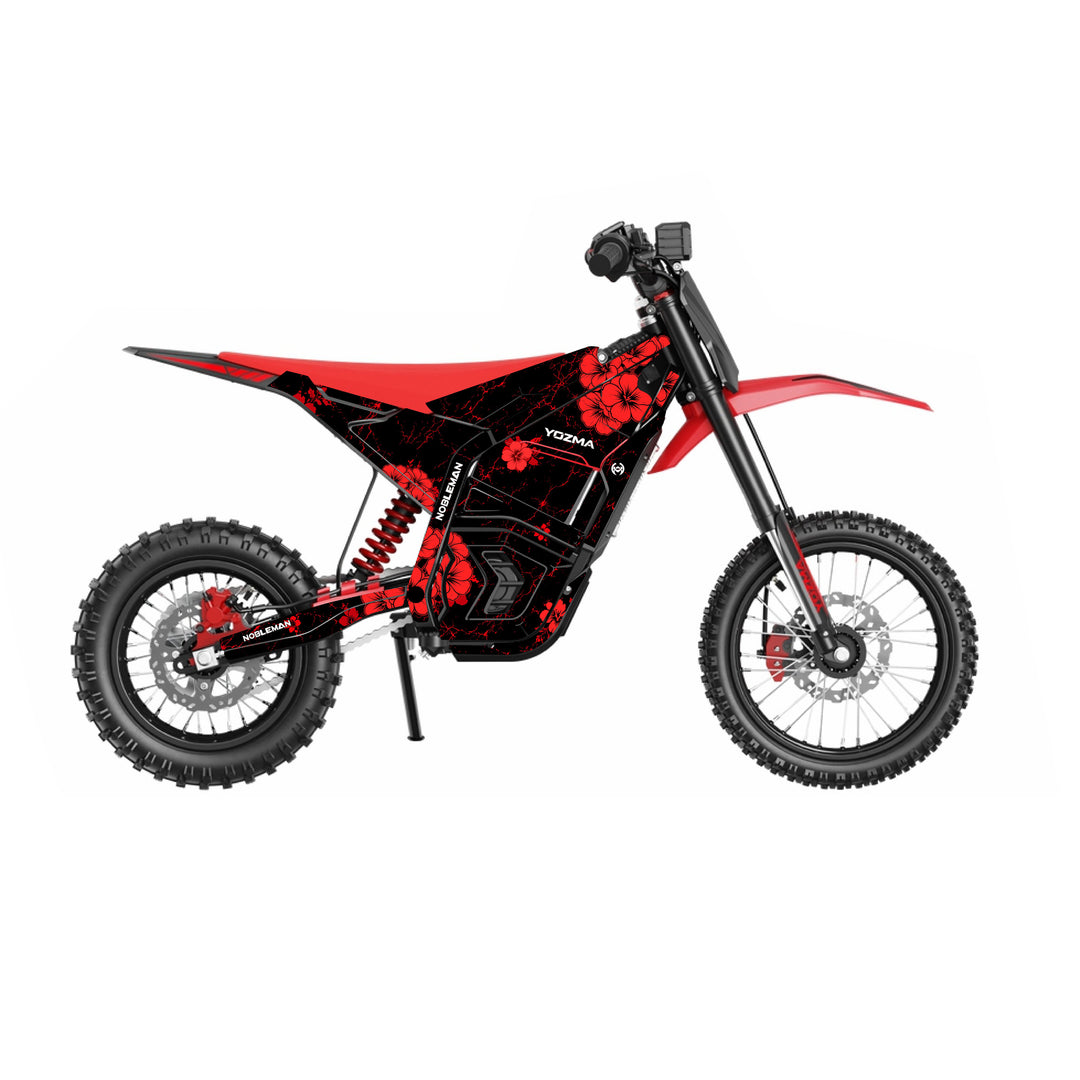 Inferno Crack Sakura YOZMA IN10 And In10 PRO Electric Dirt Bike Body Wrap Decal