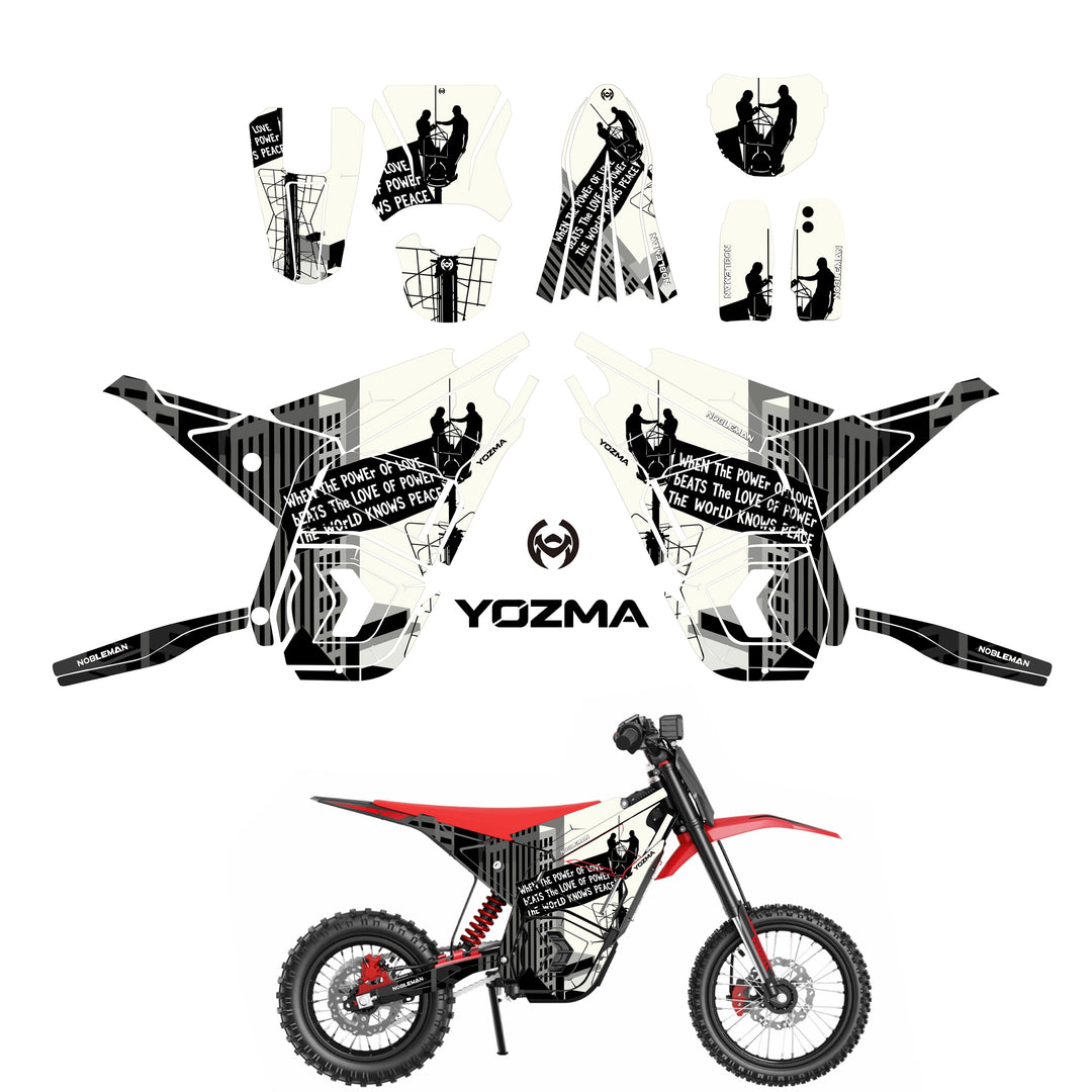 Sky wallker YOZMA IN10 And In10 PRO Electric Dirt Bike Body Wrap Decal