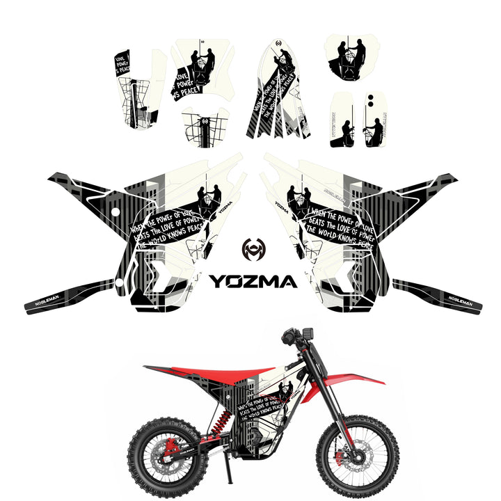 Sky wallker YOZMA IN10 And In10 PRO Electric Dirt Bike Body Wrap Decal