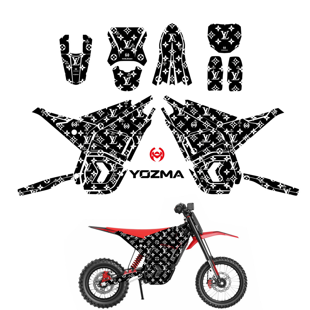 YOZMA IN10 And In10 PRO Electric Dirt Bike Body Wrap Decal 