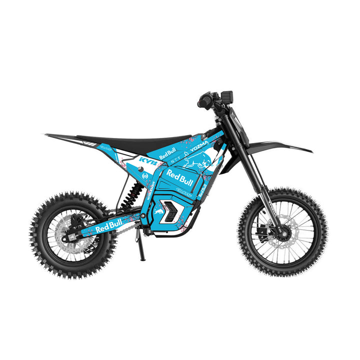 Sakura Bull Cyan YOZMA IN10 And In10 PRO Electric Dirt Bike Body Wrap Decal