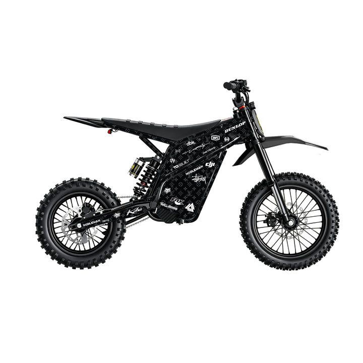 Chrome hearts & LV  Heybike villain eletric Dirt Bike Body Wrap Decal