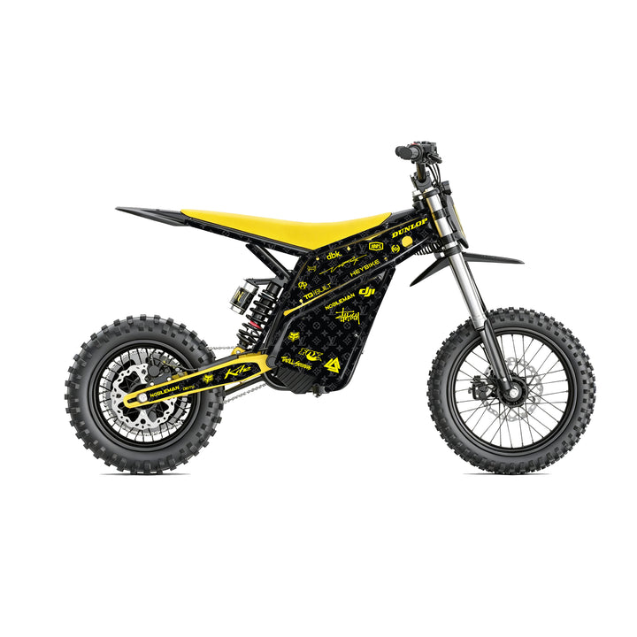 Chrome hearts & LV  Heybike villain eletric Dirt Bike Body Wrap Decal