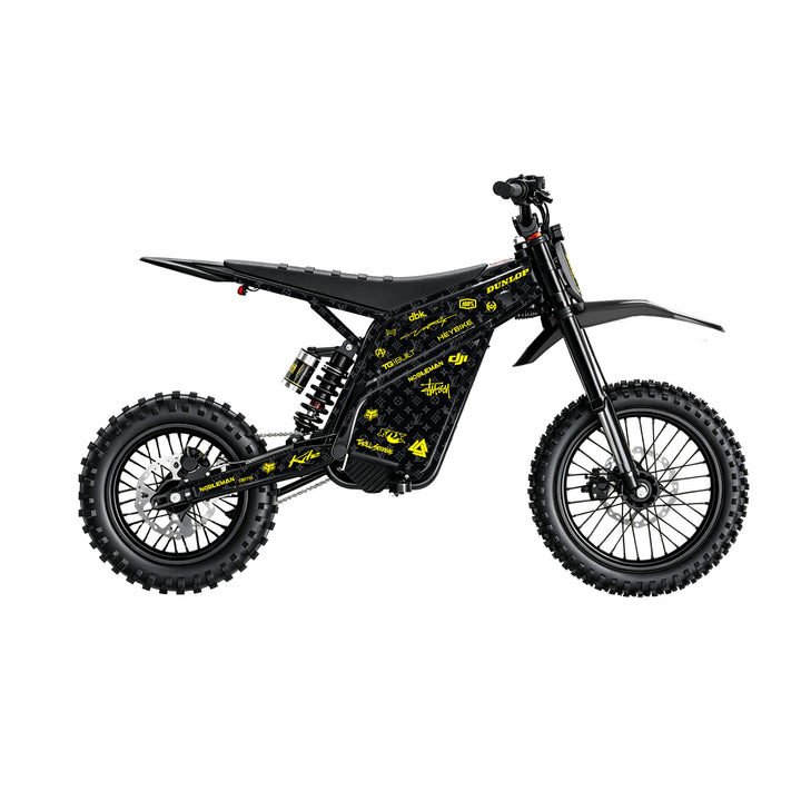 Chrome hearts & LV  Heybike villain eletric Dirt Bike Body Wrap Decal