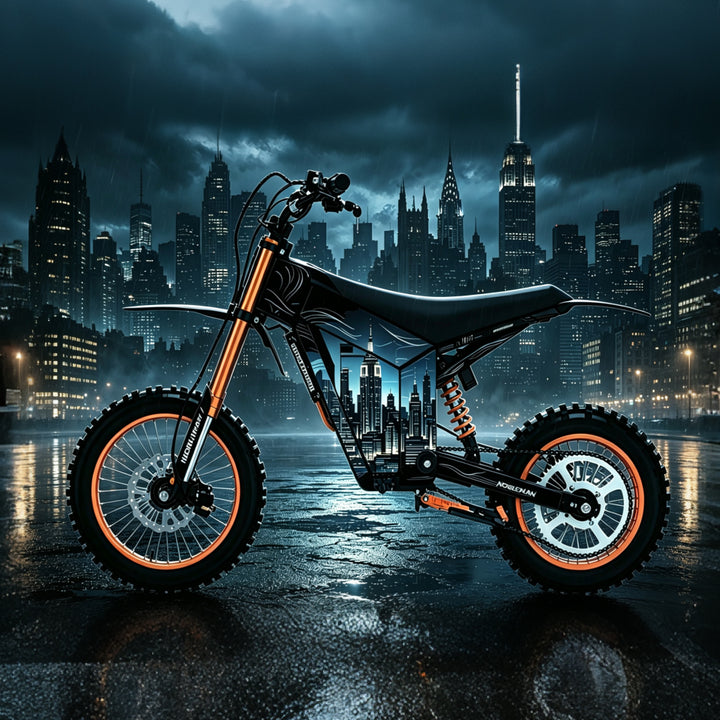 Dark New York Livery Tuttio soleil 01 Electric Dirt Bike Body Wrap Decal