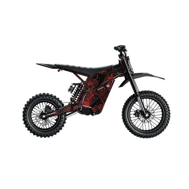 Oni Flame Ronin Heybike villain eletric Dirt Bike Body Wrap Decal