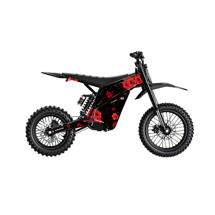 Inferno Crack Sakura Heybike villain eletric Dirt Bike Body Wrap Decal