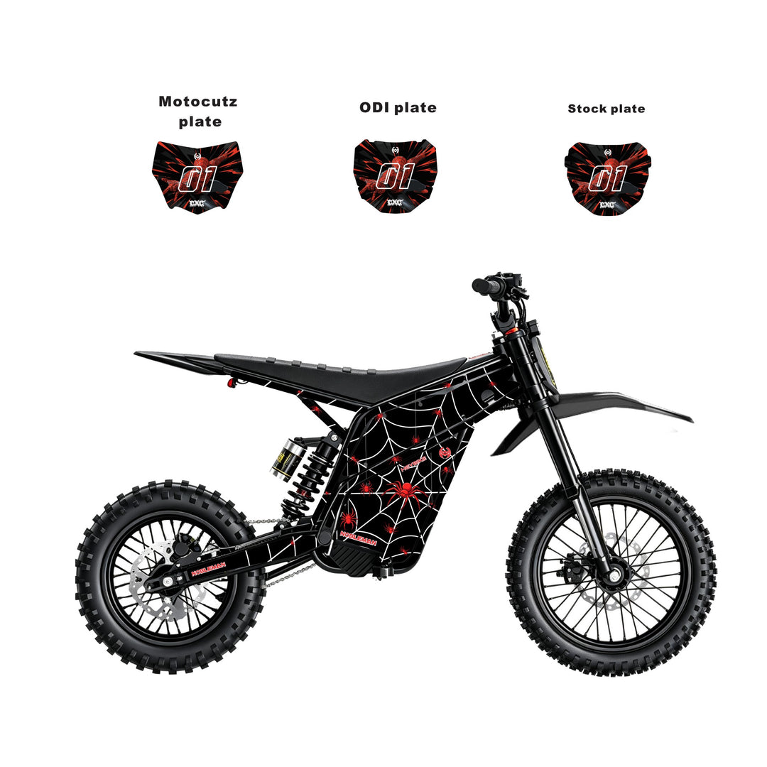 Spider Trail Heybike villain eletric Dirt Bike Body Wrap Decal 