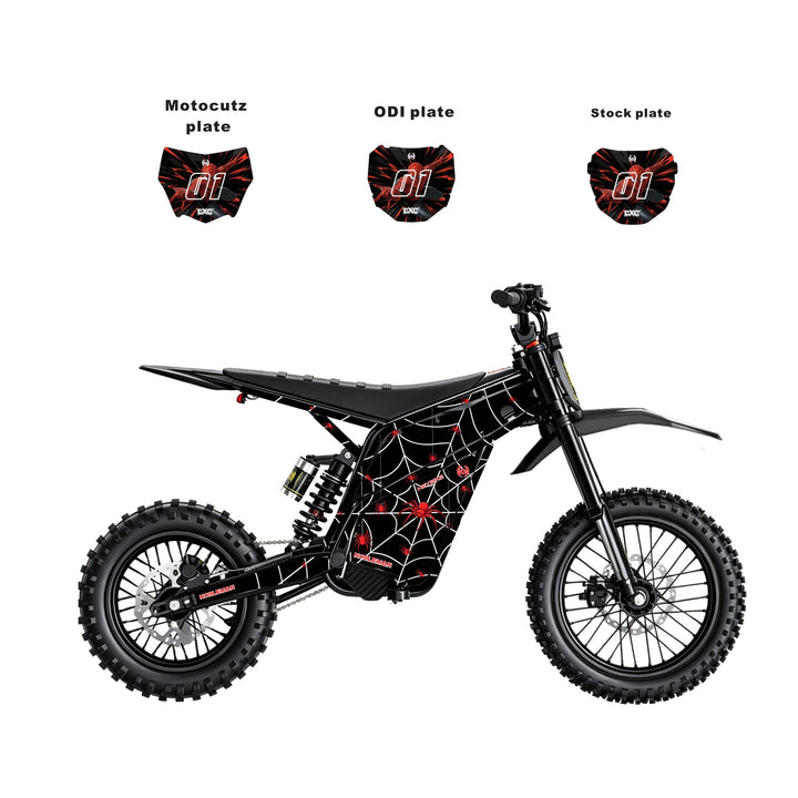 Spider Trail Heybike villain eletric Dirt Bike Body Wrap Decal 