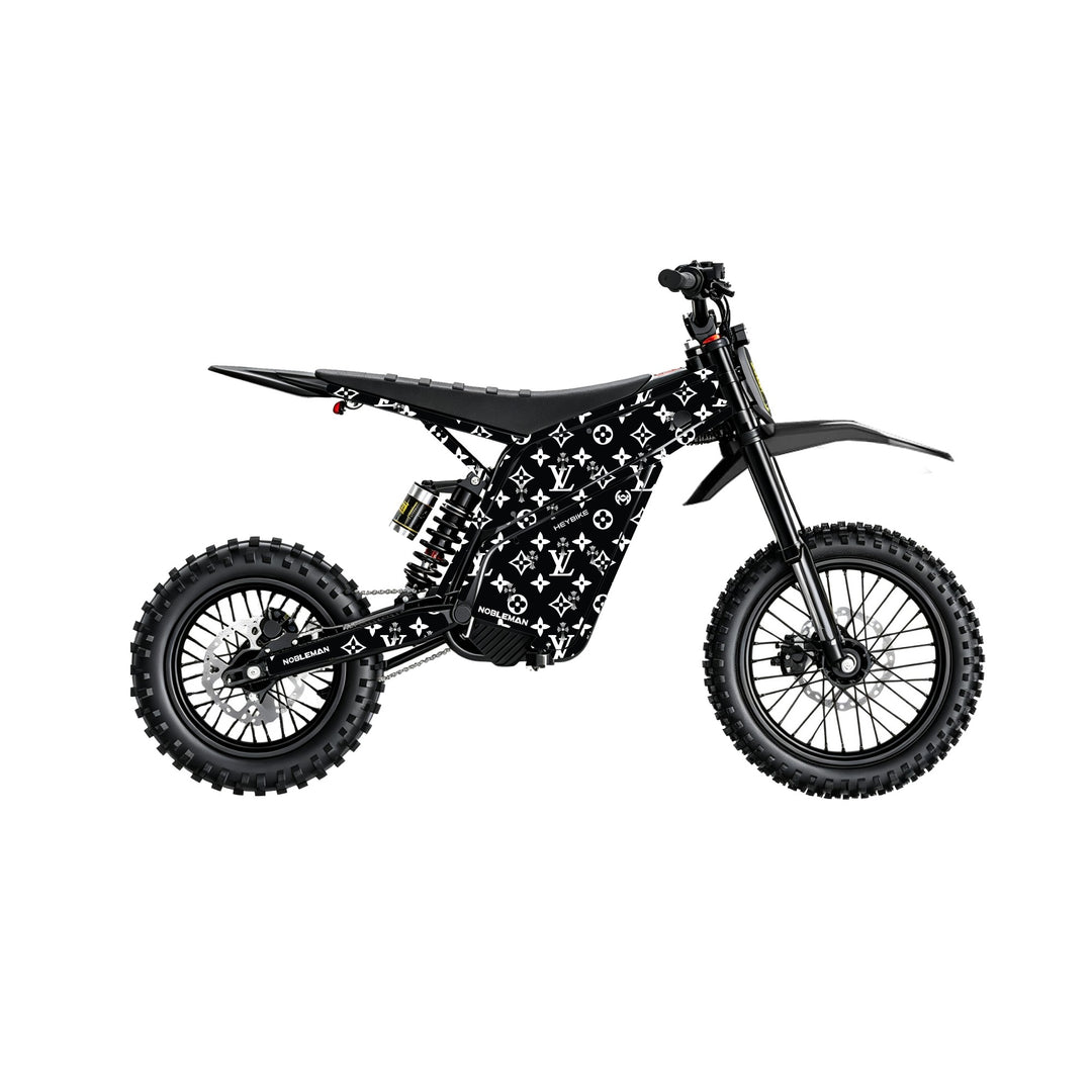LV & Heybike villain eletric Dirt Bike Body Wrap Decal 
