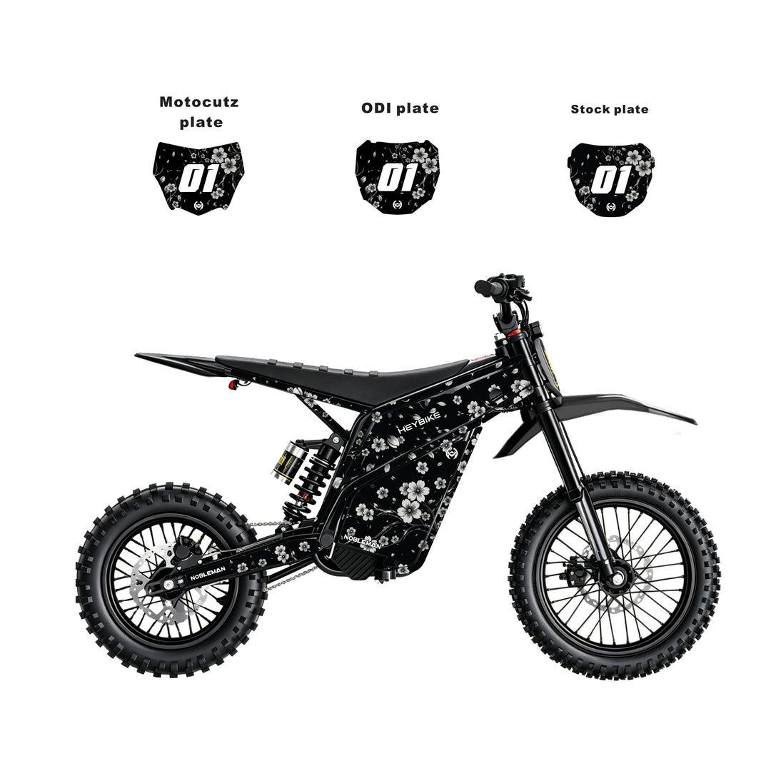 Cherry Blossom Heybike villain eletric Dirt Bike Body Wrap Decal