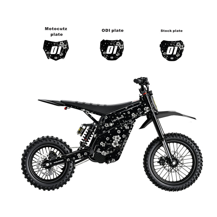 Cherry Blossom Heybike villain eletric Dirt Bike Body Wrap Decal
