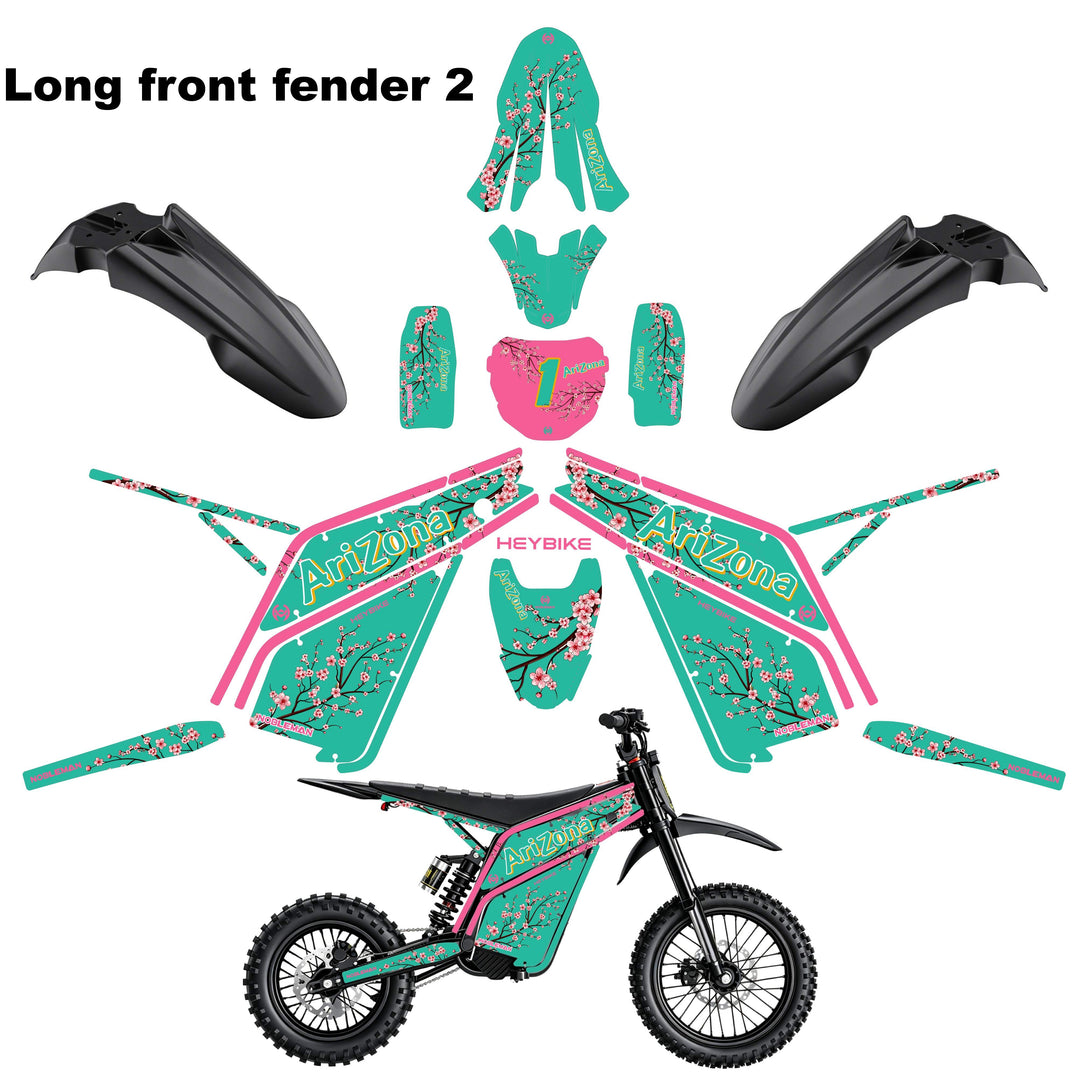 Arizona tea Heybike villain eletric Dirt Bike Body Wrap Decal
