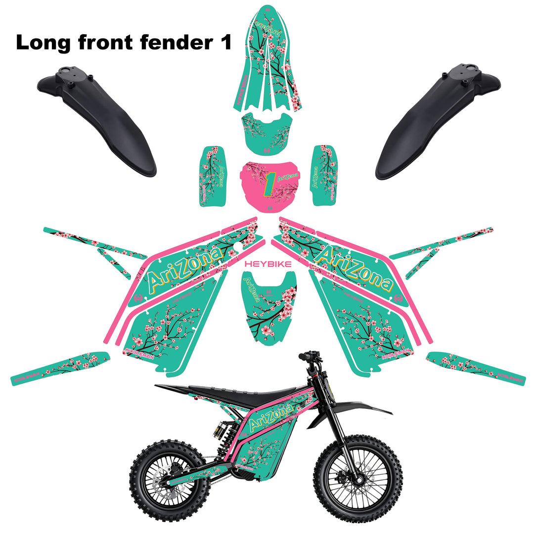 Arizona tea Heybike villain eletric Dirt Bike Body Wrap Decal