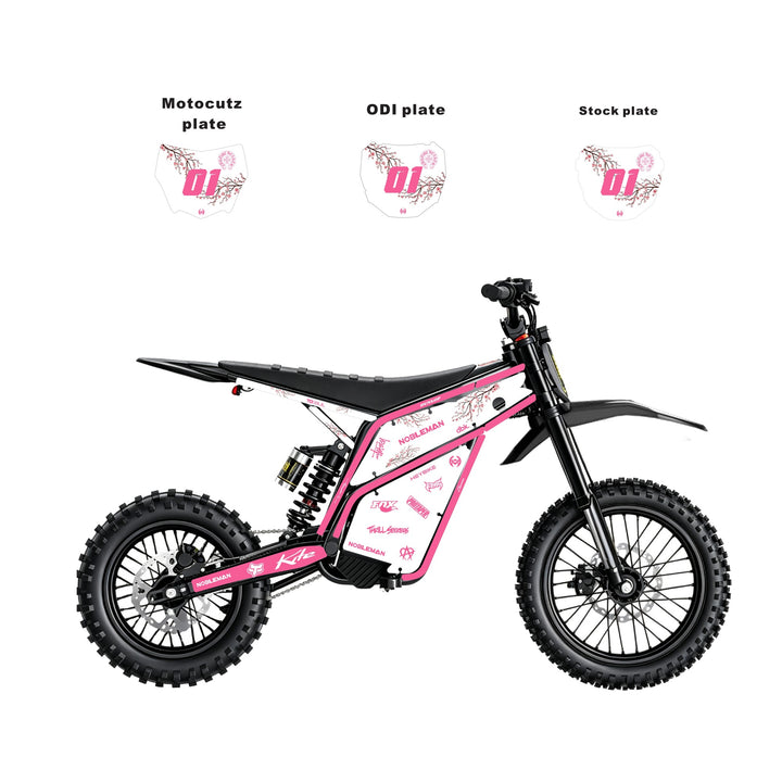 Sakura Dual Tone (Pink) Heybike villain eletric Dirt Bike Body Wrap Decal