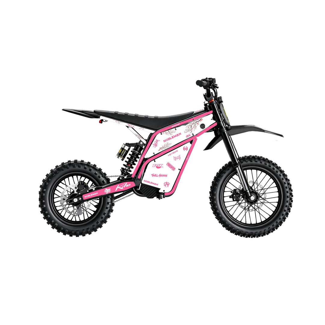 Sakura Dual Tone (Pink) Heybike villain eletric Dirt Bike Body Wrap Decal