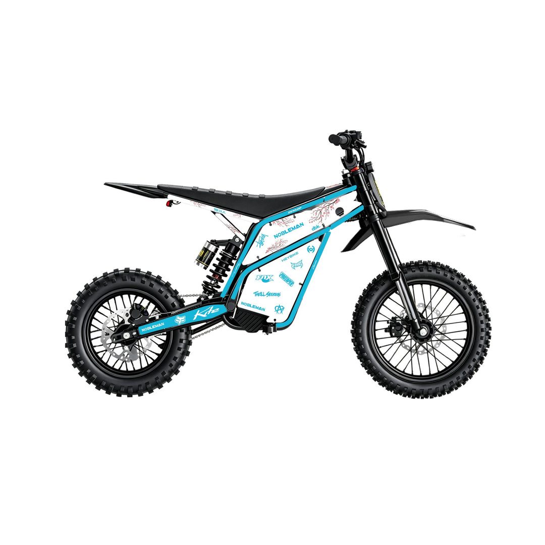 Sakura Dual Tone (Blue) Heybike villain eletric Dirt Bike Body Wrap Decal 
