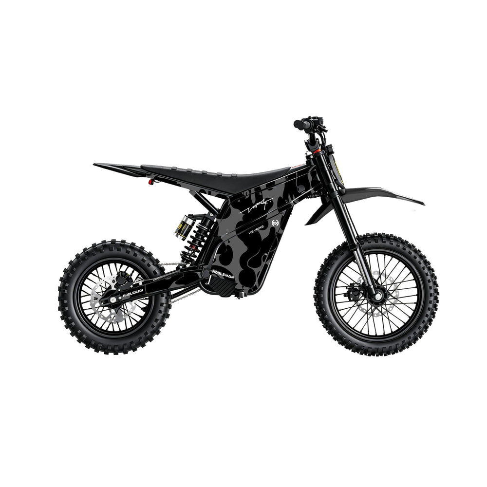Night Camo Heybike villain eletric Dirt Bike Body Wrap Decal
