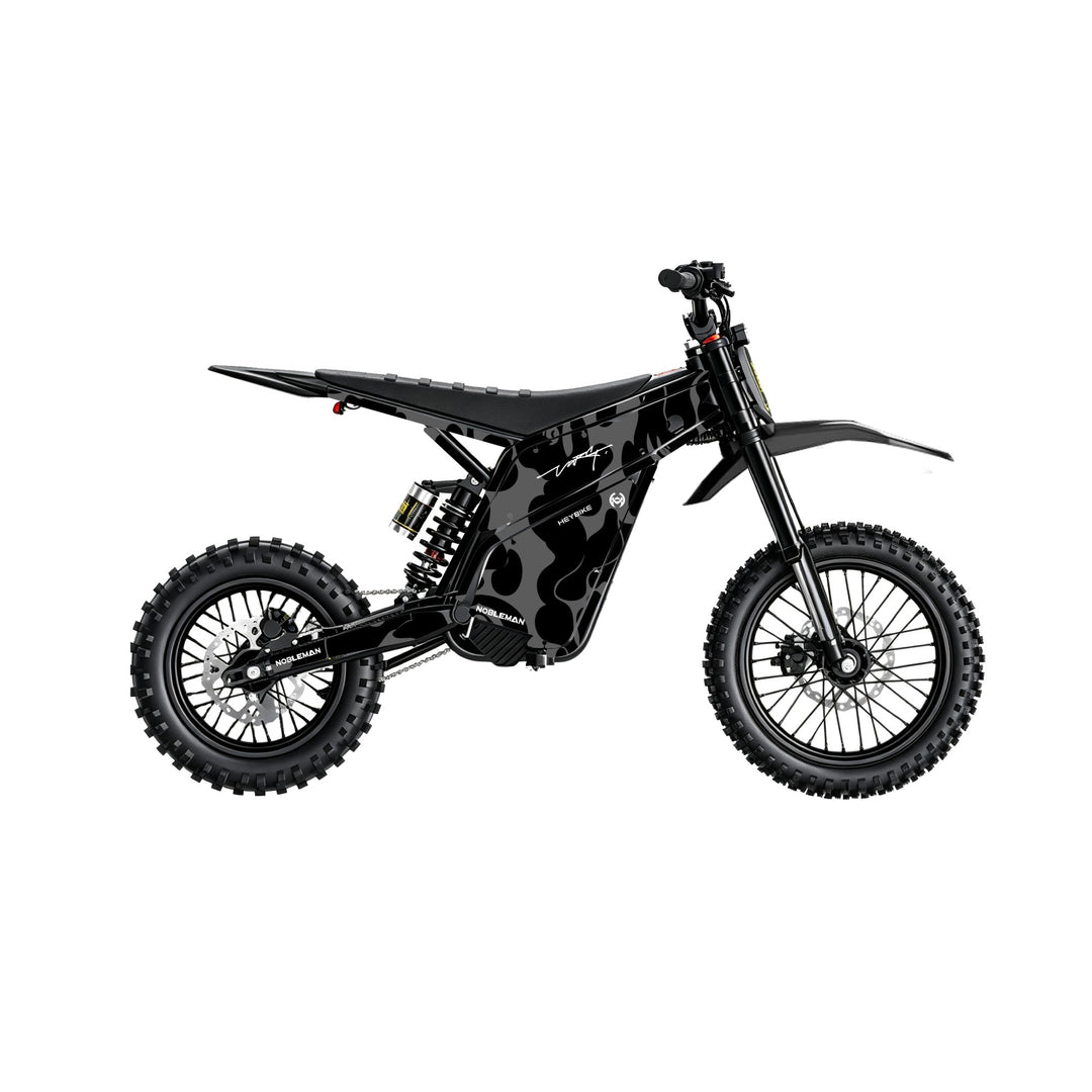 Night Camo Heybike villain eletric Dirt Bike Body Wrap Decal