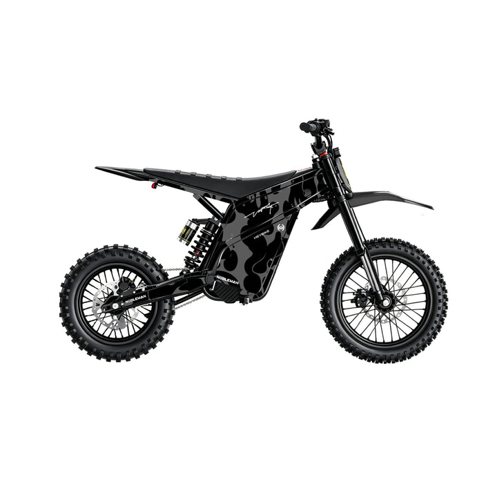 Night Camo Heybike villain eletric Dirt Bike Body Wrap Decal