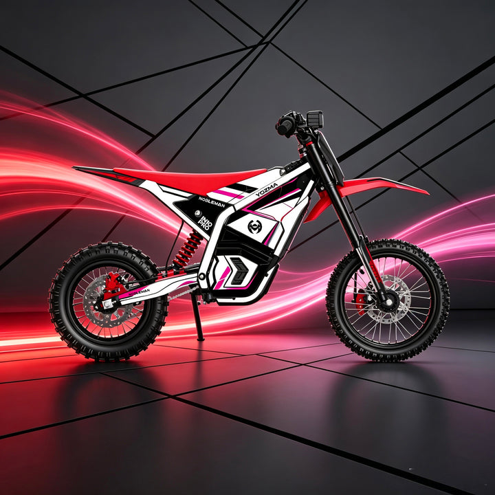 Scarlet Pulse YOZMA IN10 Electric Dirt Bike Body Wrap Decal
