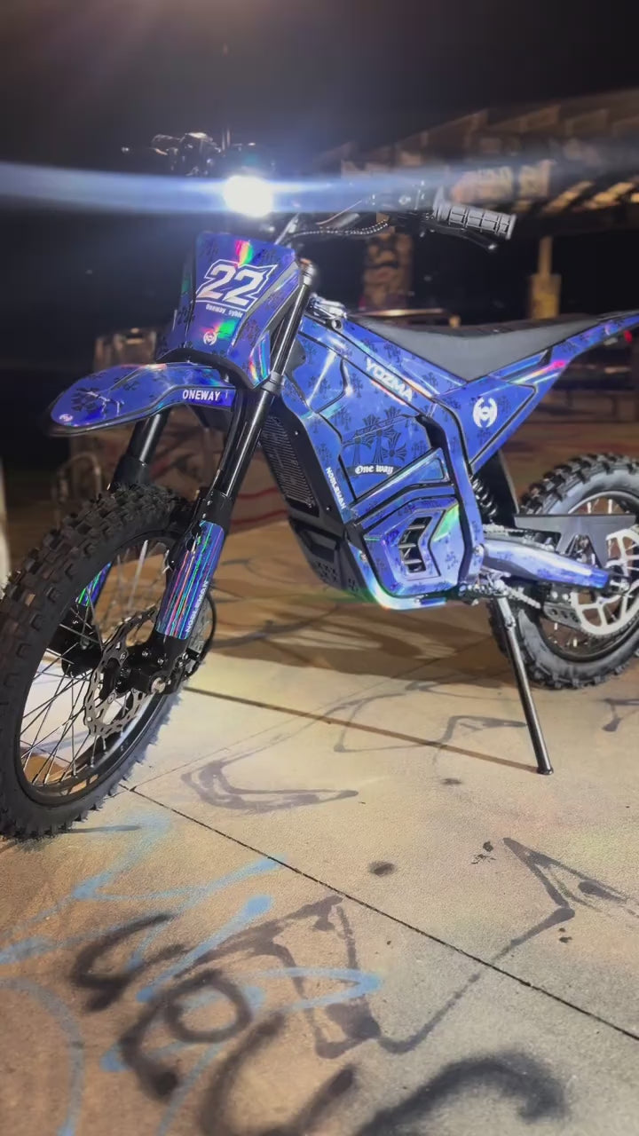 One Way Cross YOZMA IN10 And In10 PRO Electric Dirt Bike Body Wrap Decal
