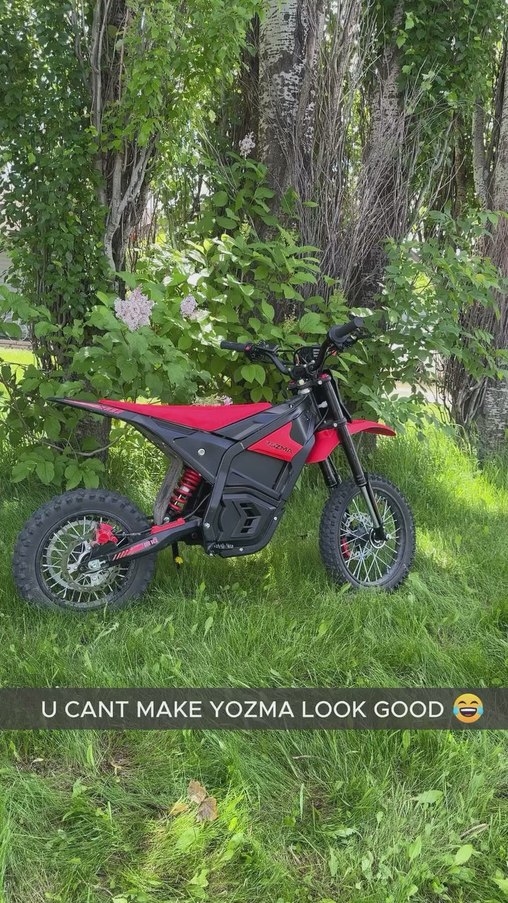 Inferno Crack Sakura YOZMA IN10 And In10 PRO Electric Dirt Bike Body Wrap Decal