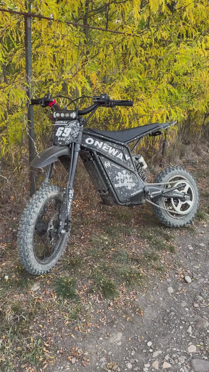 ONEWAY Heybike villain eletric Dirt Bike Body Wrap Decal