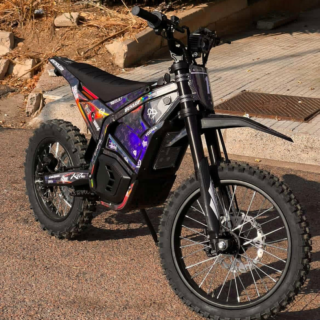 Chrome hearts & LV YOZMA IN10 And In10 PRO Electric Dirt Bike Body Wrap Decal
