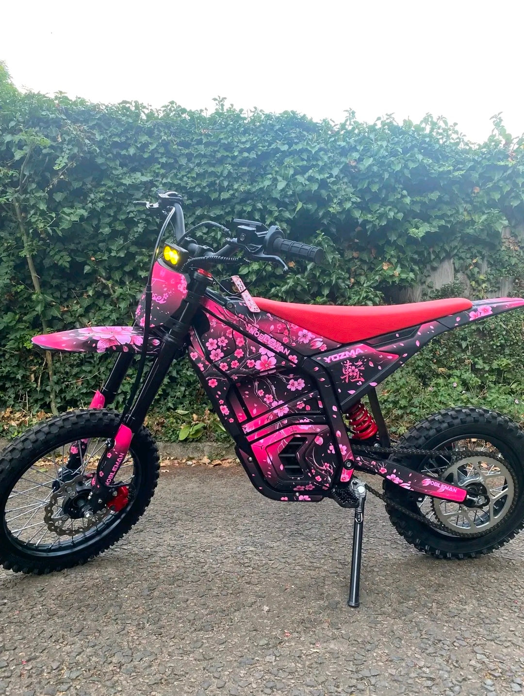 Cherry Blossom YOZMA IN10 And In10 PRO Electric Dirt Bike Body Wrap Decal