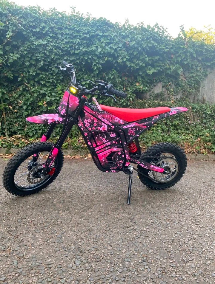 Cherry Blossom YOZMA IN10 And In10 PRO Electric Dirt Bike Body Wrap Decal